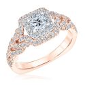 Kleinfeld Fine Jewelry Lexington Rose Gold Engagement Ring 1ctw